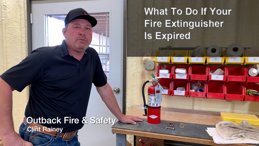 What to do if fire extinguisher is expired